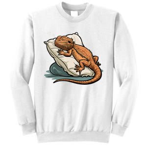 Bearded Dragon Lizard Lover Funny Breaded Dragon Sweatshirt