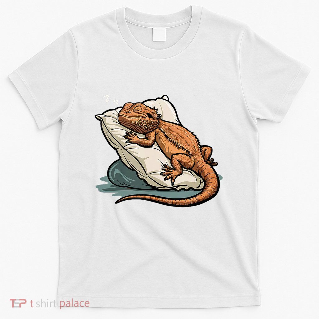 Bearded Dragon Lizard Lover Funny Breaded Dragon T-Shirt