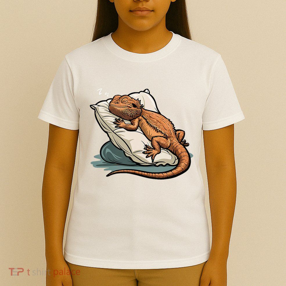 Bearded Dragon Lizard Lover Funny Breaded Dragon T-Shirt