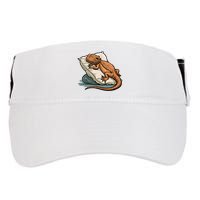 Bearded Dragon Lizard Lover Funny Breaded Dragon Adult Drive Performance Visor
