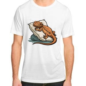 Bearded Dragon Lizard Lover Funny Breaded Dragon Adult ChromaSoft Performance T-Shirt