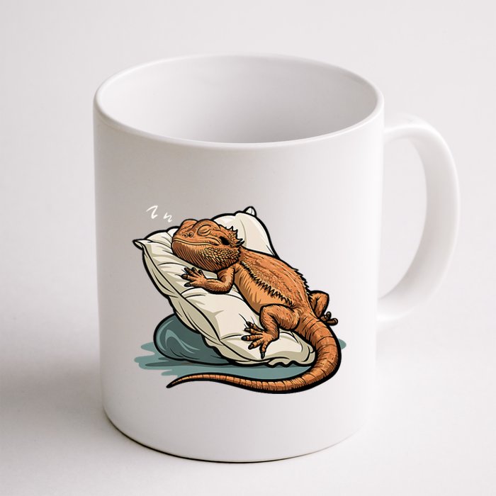 Bearded Dragon Lizard Lover Funny Breaded Dragon Coffee Mug