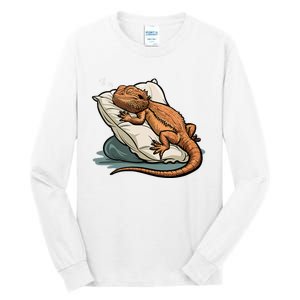 Bearded Dragon Lizard Lover Funny Breaded Dragon Tall Long Sleeve T-Shirt