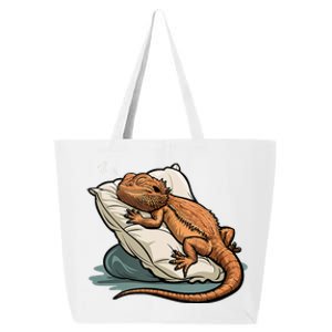 Bearded Dragon Lizard Lover Funny Breaded Dragon 25L Jumbo Tote