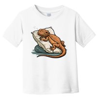 Bearded Dragon Lizard Lover Funny Breaded Dragon Toddler T-Shirt