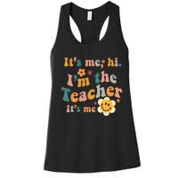 Booktrovert Definition Librarian Meme Retro Book Lovers Women's Racerback Tank