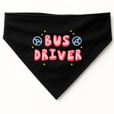 Bus Driver Logo USA-Made Doggie Bandana