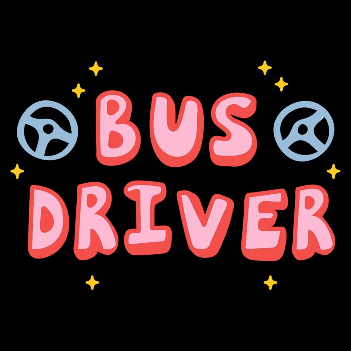 Bus Driver Logo Cooling Performance Crew T-Shirt