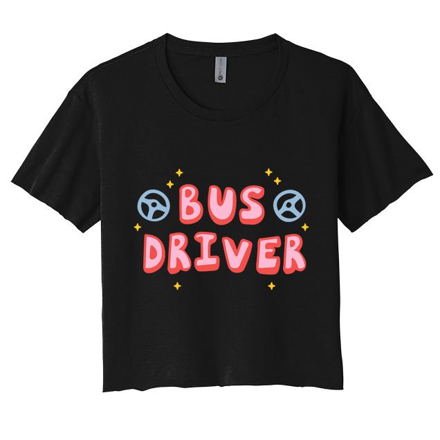 Bus Driver Logo Crop Top