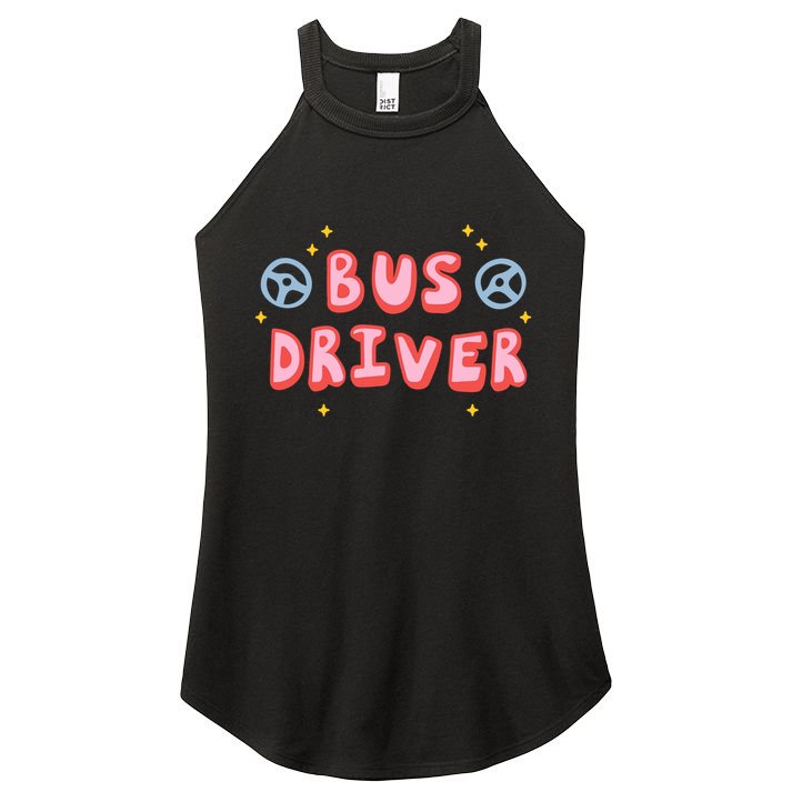 Bus Driver Logo Women's Perfect Tri Rocker Tank