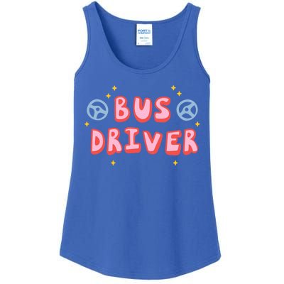 Bus Driver Logo Ladies Essential Tank