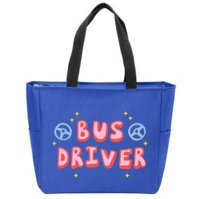 Bus Driver Logo Zip Tote Bag