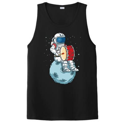 Bass Drum Lover Marching Band Percussion Drum Drummer PosiCharge Competitor Tank