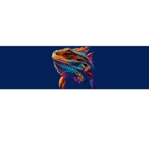 Bearded Dragon Lover Fun Colorful Cool Painting Art Cute Pet Bumper Sticker