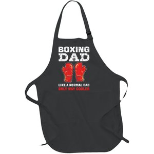 Boxing Dad Like A Normal Dad Only Cooler. Boxing Full-Length Apron With Pockets