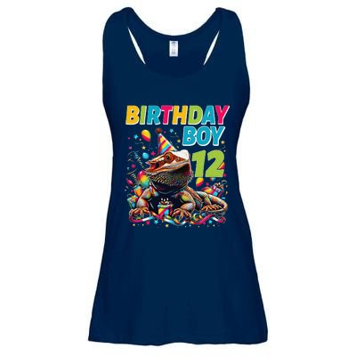 Bearded Dragon Lizard12th Birthday 12 Year Old Ladies Essential Flowy Tank