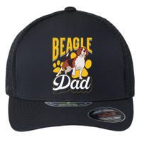 Beagle Dad Lover Puppy Beagles Dog Father Daddy Papa Flexfit Unipanel Trucker Cap