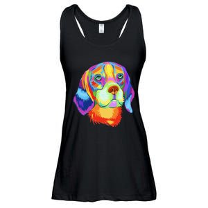 Beagle Dog Lover Tee Funny Beagle Ladies Essential Flowy Tank