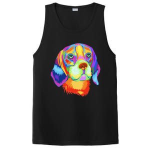 Beagle Dog Lover Tee Funny Beagle PosiCharge Competitor Tank