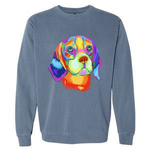 Beagle Dog Lover Tee Funny Beagle Garment-Dyed Sweatshirt