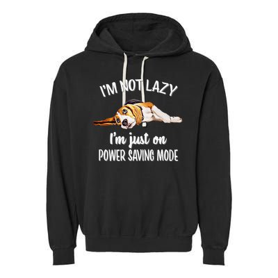 Beagle Dog Lover Tee Funny Beagle Garment-Dyed Fleece Hoodie
