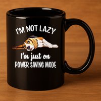 Beagle Dog Lover Tee Funny Beagle 11oz C Handle Ceramic Mug