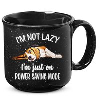 Beagle Dog Lover Tee Funny Beagle 15oz Campfire Ceramic Mug