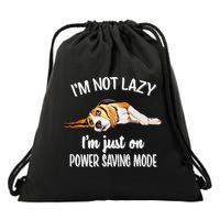 Beagle Dog Lover Tee Funny Beagle Drawstring Bag