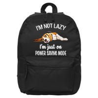Beagle Dog Lover Tee Funny Beagle 16 in Basic Backpack