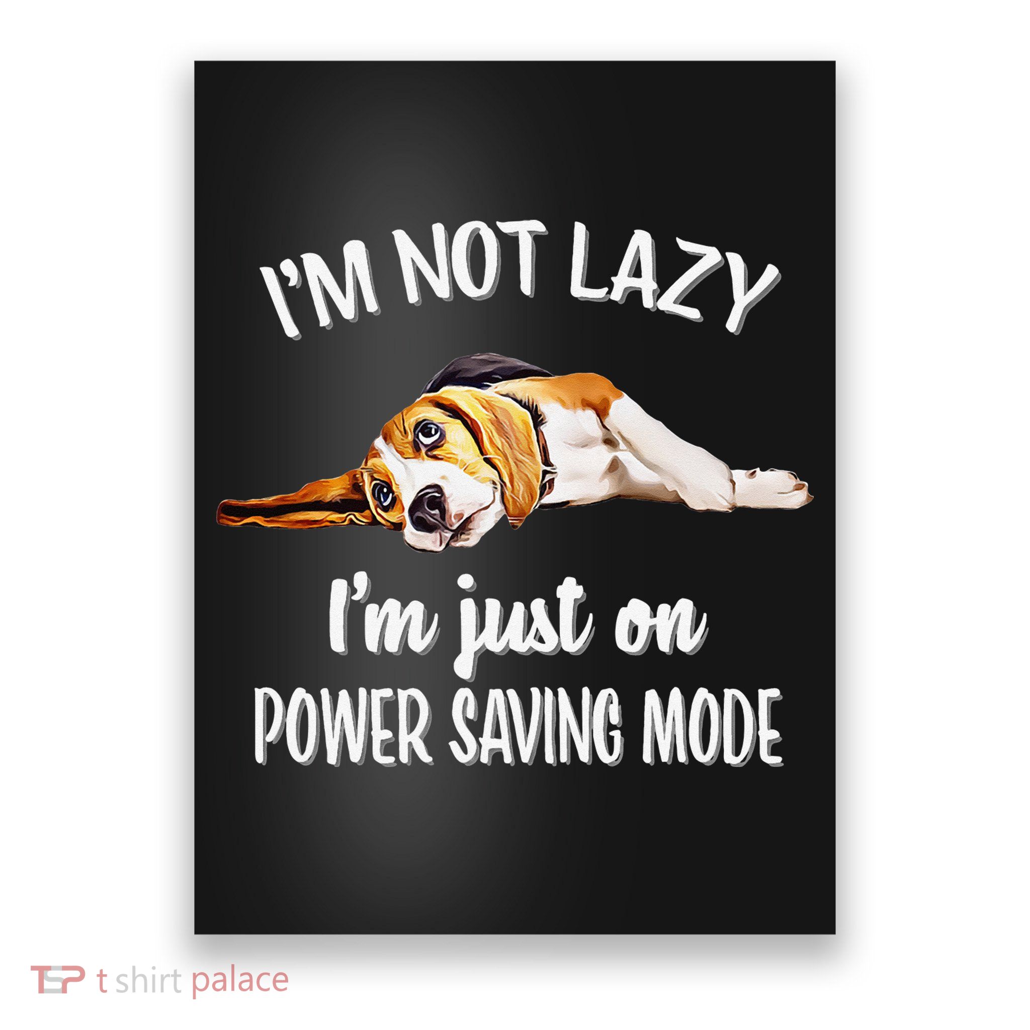 Beagle Dog Lover Tee Funny Beagle Poster