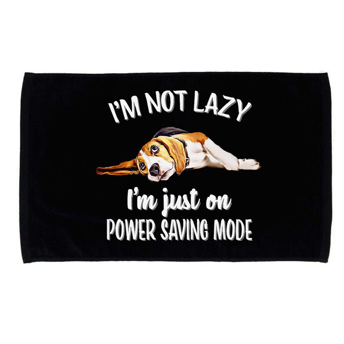 Beagle Dog Lover Tee Funny Beagle Microfiber Hand Towel