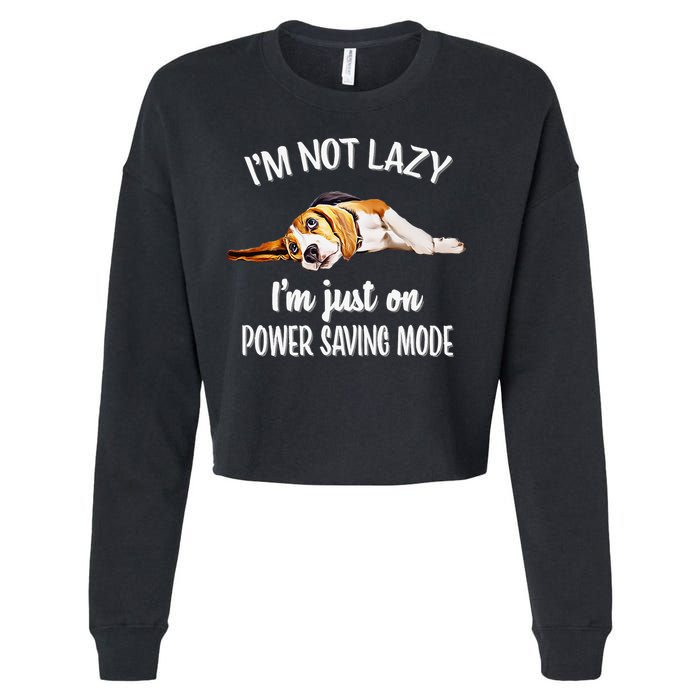 Beagle Dog Lover Tee Funny Beagle Cropped Pullover Crew