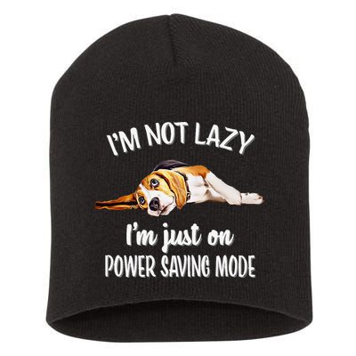 Beagle Dog Lover Tee Funny Beagle Short Acrylic Beanie