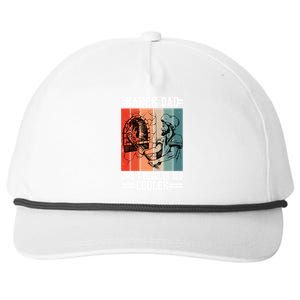 Baker Dad Like A Regular Dad Cooler Meaningful Gift Snapback Five-Panel Rope Hat