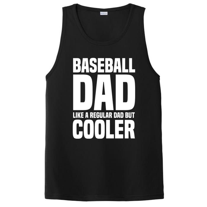 Baseball Dad Like A Regular Dad But Cooler PosiCharge Competitor Tank