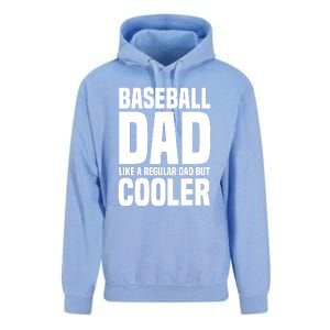 Baseball Dad Like A Regular Dad But Cooler Unisex Surf Hoodie