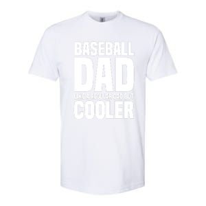 Baseball Dad Like A Regular Dad But Cooler Softstyle CVC T-Shirt