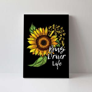 Bus Driver Life School Bus Driver Appreciation Canvas