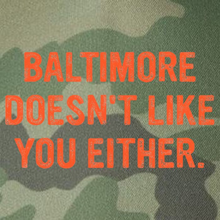 Baltimore DoesnT Like You Either Apparel Legacy Tie Dye Trucker Hat