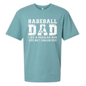 Baseball Dad Like A Regular Dad But Cooler Sueded Cloud Jersey T-Shirt