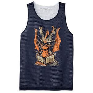 Bookworm Dragon Little Reader Mesh Reversible Basketball Jersey Tank