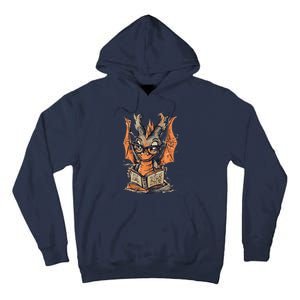 Bookworm Dragon Little Reader Tall Hoodie