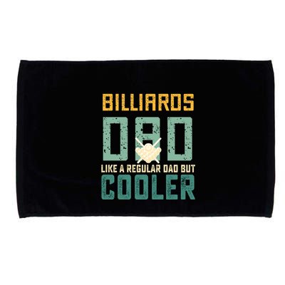 Billiards Dad Like A Regular Dad But Cooler Birthday Gift For Father’s Day Microfiber Hand Towel