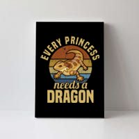 Bearded Dragon Lizard Reptile Pet Canvas