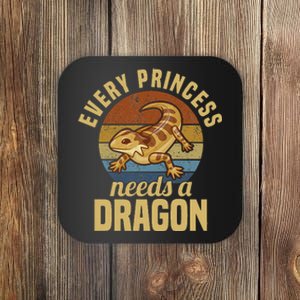 Bearded Dragon Lizard Reptile Pet Coaster