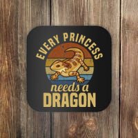 Bearded Dragon Lizard Reptile Pet Coaster