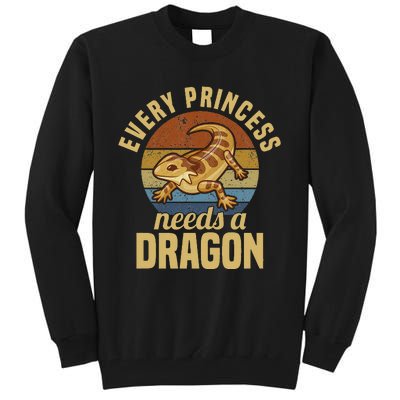 Bearded Dragon Lizard Reptile Pet Tall Sweatshirt