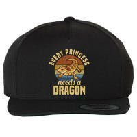 Bearded Dragon Lizard Reptile Pet Wool Snapback Cap
