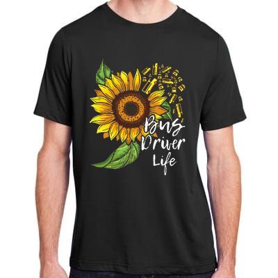 Bus Driver Life School Bus Driver Appreciation Adult ChromaSoft Performance T-Shirt