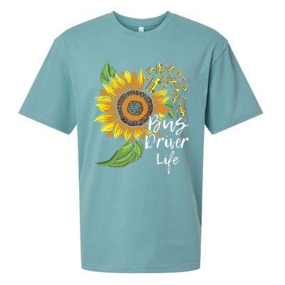 Bus Driver Life School Bus Driver Appreciation Sueded Cloud Jersey T-Shirt